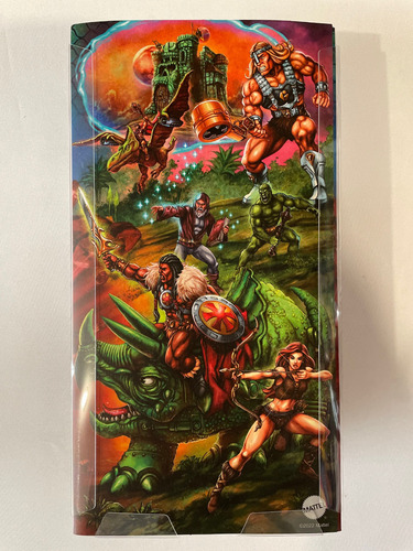 Camo Kahn Motu Origins Mattel Creations Exclusive Unpunched (Usado)