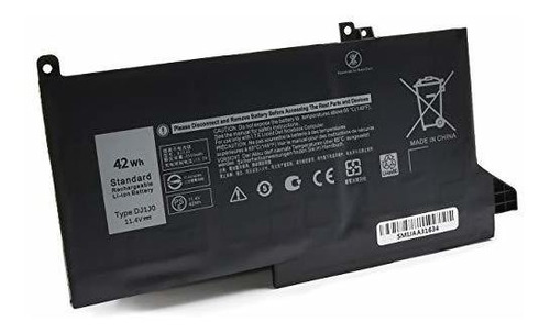 Nuevo Dj1j0 7280 42wh Battery Compatibel Con Dell Zz33d