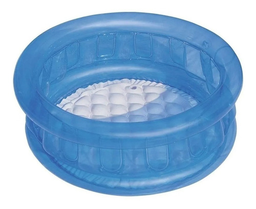 Pileta Bebé Inflable Kiddie Bestway Transparente Redonda