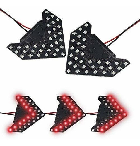 2 Piezas De 33 Smd Led Enciende La Flecha Panel De Luz ...