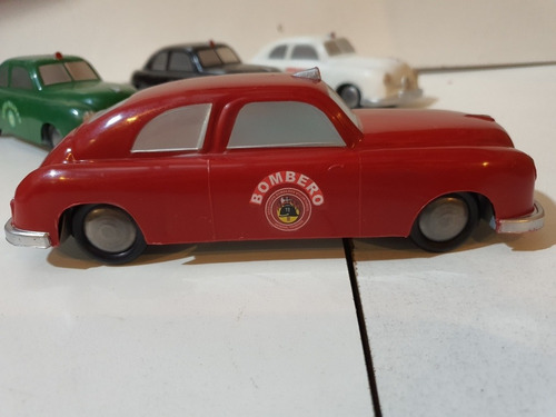 Antiguo Auto De Bombero Juguete-nuevo- Año 1960