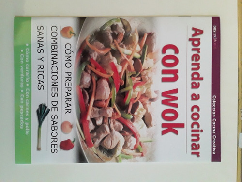 Libro Sarten- Wok - Salad Bar Y Vegetales + Sushi De Regalo