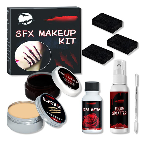 Kit De Maquillaje De Efectos Especiales, Kit De Maquillaje D
