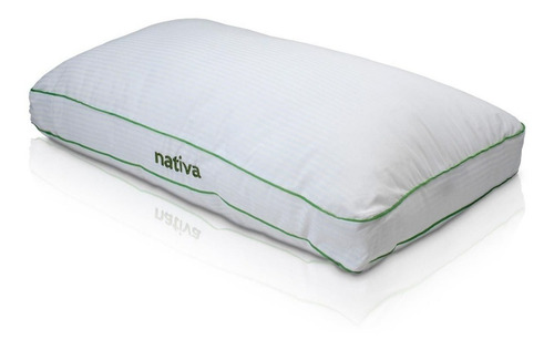 Imagen 1 de 6 de Almohada Nativa Fibra Dalia 90x40 Super Mullida!!