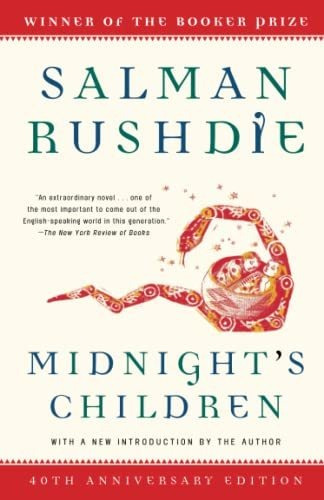 Book : Midnights Children A Novel (modern Library 100 Best.