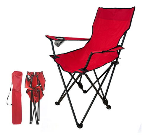 3 Silla De Playa Plegable Reclinable Con Funda Para Exterior