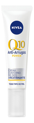 Crema Facial Nivea Antiarrugas Q10 Todo Tipo De Piel 15 Ml Tipo de piel