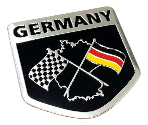 Emblema Vw Germany Jetta Golf Amarok Gol Fox Tsi Gti !!
