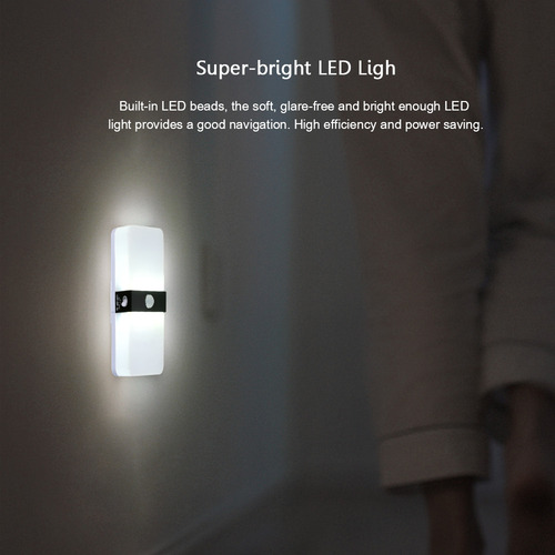 Generic Luz Noturna Com Sensor De Movimento Led Com Bateria