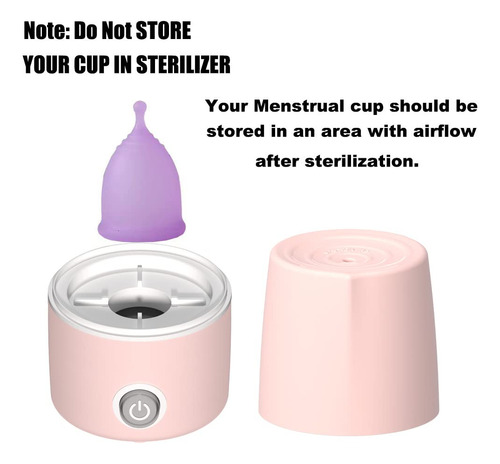 Mottery Máquina De Vapor Para Tazas Menstruales A Alta Tempe