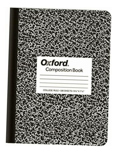 Tops Composition Book, 9-3/4  X 7-1/2 , College Rule, Black