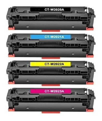 Pack 4 Toner Opcional 414a B/c/m/y Pro M454 M479 M455 C/chip