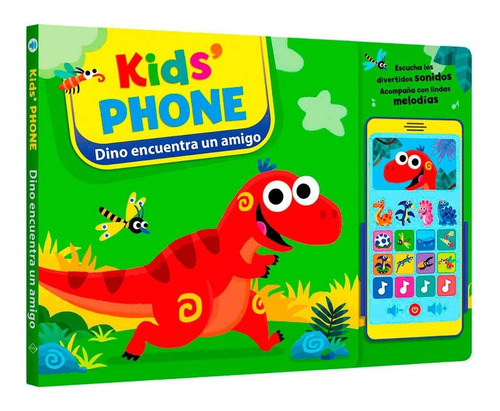 Dino Regresa A Casa- Kid's Phone, Sonido, Musica, Dinosaurio