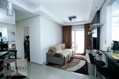 Imagem 1 de 30 de Imob01 - Apartamento 86 M2 - 3 Dormitórios 1 Suíte - Independência - São Bernardo Do Campo. - Ap0393