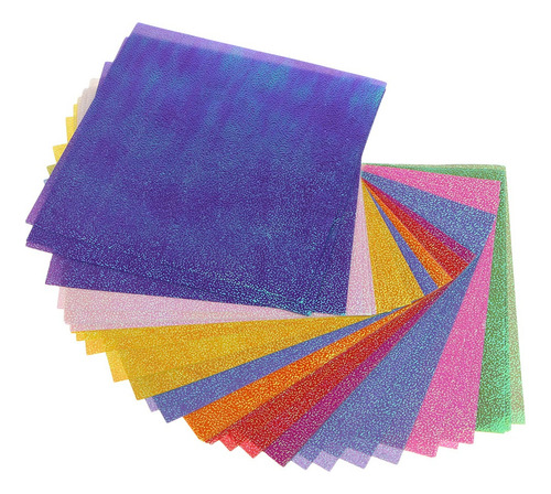 Para 50pcs Cuadrados Plegables De Color Origami Teñido