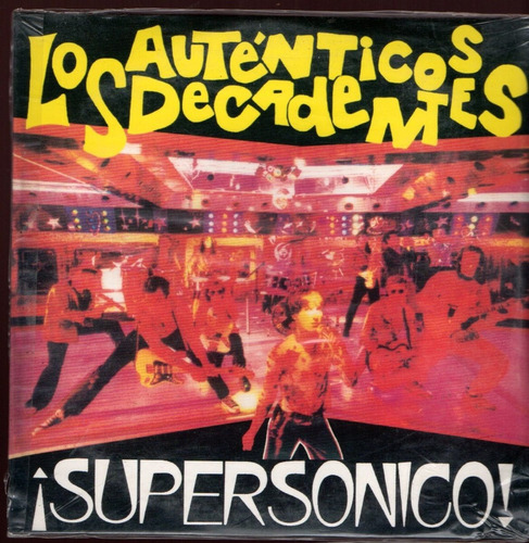 Cd Los Autenticos Decadentes Supersonico