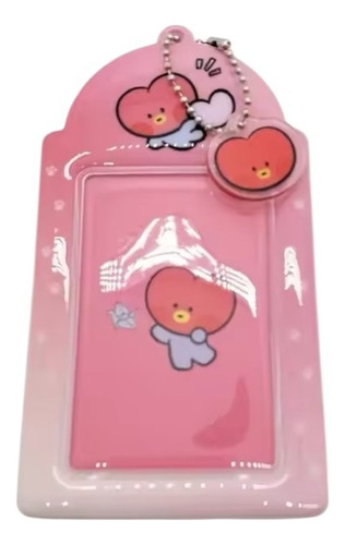 Porta Photocard Bt21 Minini Card Holder Bts Tarjetero 14 Cm Tata