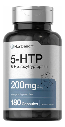 Horbaach 5htp Cápsulas De 200 Mg 180 Cápsulas (ver Detalles)