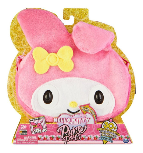 Bolso Spin Master Purse Pets Hello Kitty My Melody 3+
