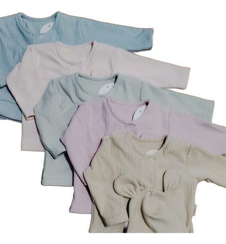 Ajuar Plush Frisado Body Campera Ranita Gorrito Cheka Baby Beige 1-3 M