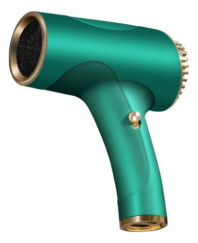 Secador De Pelo Inalámbrico Doméstico De Color Verde
