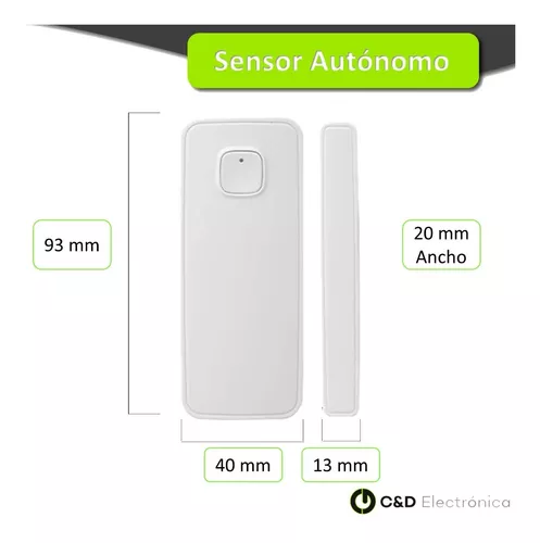 Sensor de Puerta y Ventana WIFI Inalámbrico