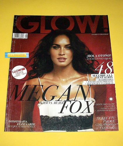 Megan Fox Revista Glow 2009 Fangoria Alaska Y Dinarama 