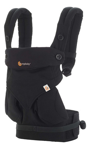 Cangurera Ergobaby 360, 3 Posiciones Soporta 5.5 - 20 Kilos Color Negro