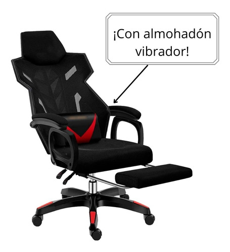 Silla Sillon Gamer Gaming Reclinable Calidad Comoda Oficina