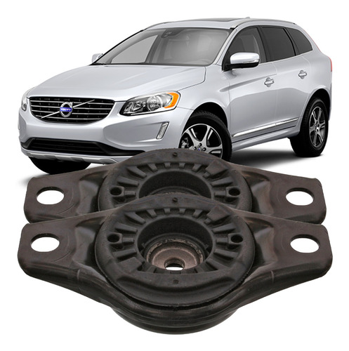 Imagem 5 de 6 de Par Coxim De Amortecedor Traseiro Volvo Xc60 2008 A 2016