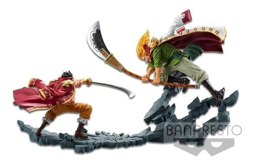 Action Figure Kit Gol D Roger E Barba Branca Manhood Bandai