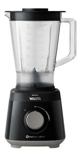 Liquidificador Philips Walita 600w 2 Velocidade Tritura Gelo Preto 127V
