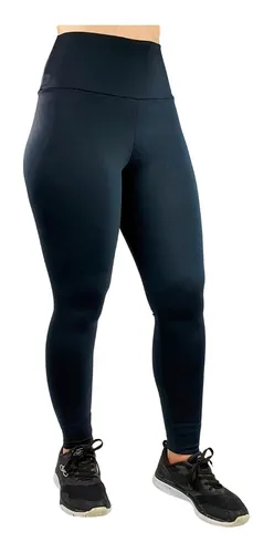 Legging preta hotsell cintura alta grossa