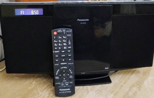 Panasonic:minicomponente, Ipod,usb,cd,auxiliar Y Radio Am/fm (Usado)