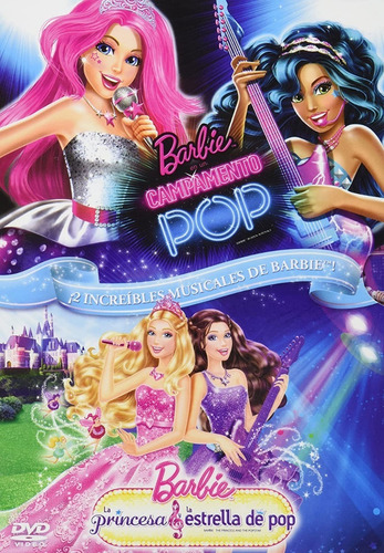 Barbie Campamento Pop / Princesa Y La Estrella Del Pop Dvd