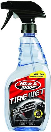 Llantil - Tire Wet Black Magic - Brillo Intenso Para Llantas