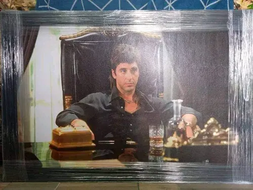 Cuadros De Scarface Cara Cortada | Metros Cúbicos Cuadros De Scarface Cara Cortada | Metros Cúbicos