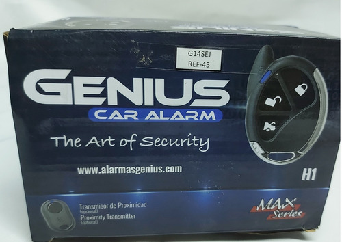 Alarma Genius Max Ultima Generacion G14sej