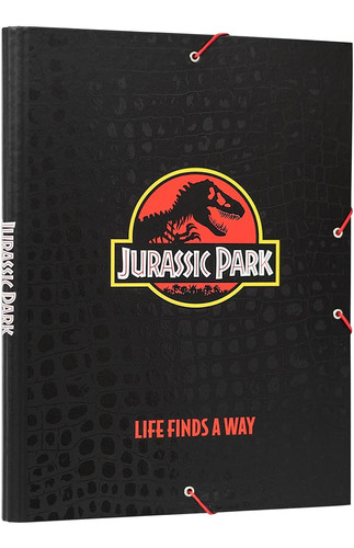 Carpeta Oficial De Jurassic Park Premium A4 134 X 100in Carp