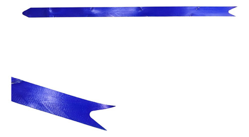 10 Laços Pronto Fácil Mágico 15mmx370mm Fita P/ Presente Cor Azul Lisa