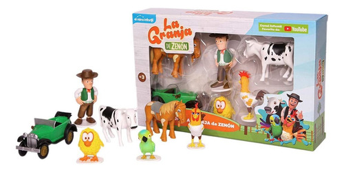 La Granja De Zenon Adventure Action Figures Set, 7 Figu...