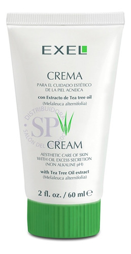 Crema Para Acne Con Extracto De Tea Tree Oil Exel 60g