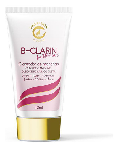 B-clarin Clareador De Axilas Virilha Etc  110ml