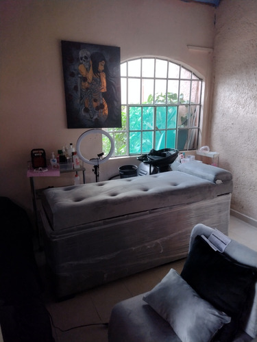 Cama Baúl Para Pestañas Con Herraje De 3 Tiempos