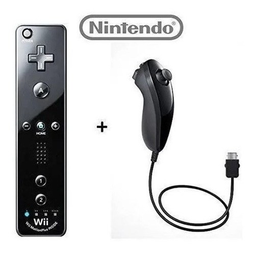 Control Wii Mote Con Nunchuck Original Usado Buen Estado