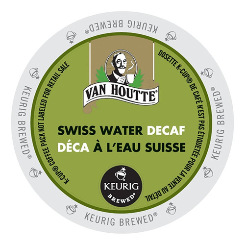 Van Houtte Swiss Water - Taza De Café Descafeinado K-cup, .