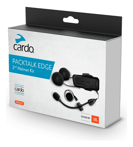 Kit Segundo Casco Intercomunicador Cardo Packtalk Edge Jbl D