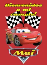 Comprar Combo Cotillon Infantil Personalizado Cars Rayo Mcqueen Kit 