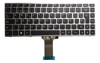 Teclado Para Lenovo 330-14ibr 300-14isk 300-14 Plateado