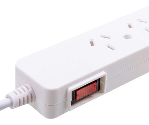 Imagen 3 de 5 de Zapatilla Sica Prolongador - 1.3m - 5 Tomas Con Interruptor